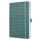 Notizbuch Jolie - ocean blue - liniert 80 g/m² A5 Hardcover 174 Seiten