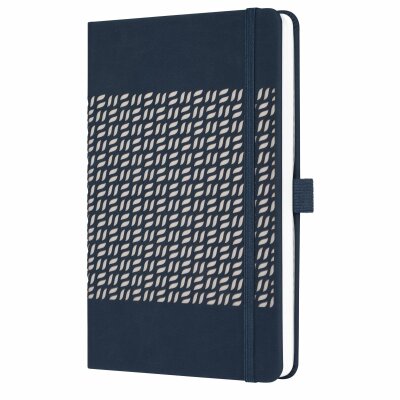 SIGEL J5205 Wochenkalender Jolie 2025 - midnight blue - 1 Jahr - 2 Seiten = 1 Woche - Hardcover - 80 g/m² - ca. A5 - dunkelblau - 174 Seiten - FSC-zertifiziert