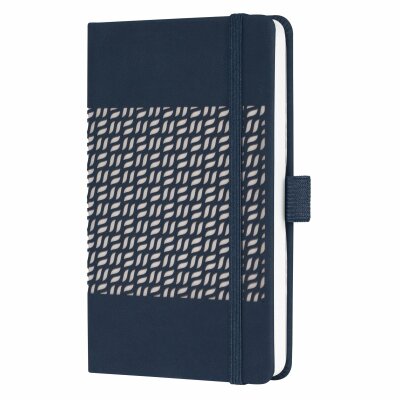 SIGEL J5204 Wochenkalender Jolie 2025 - midnight blue - 1 Jahr - 2 Seiten = 1 Woche - Hardcover - 80 g/m² - ca. A6 - dunkelblau - 174 Seiten - FSC-zertifiziert