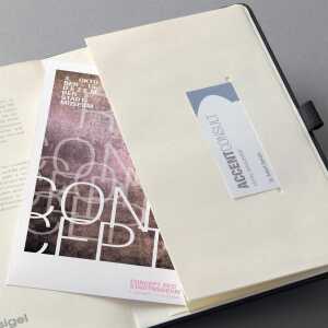 Wochenkalender Conceptum 2021/2022 18 Mon. Hardcover black 256S. ca.A5