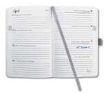 Wochenkalender Jolie 2022 Hardcover ca. A6 grey 174S....