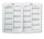 Sigel Wochenkalender Jolie 2022 Hardcover ca. A6 glacier grey 174S.