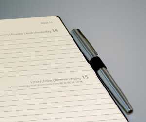 Wochenkalender Conceptum 2021/2022 18 Mon. Softcover black 240S. ca.A6