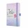 SIGEL J5347 Wochenkalender Jolie 2025 - Butterfly Confetti Candy - 1 Jahr - 2 Seiten = 1 Woche - Hardcover - 80 g/m² - ca. A5 - violett/rosa - 174 Seiten - FSC-zertifiziert