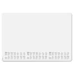 Papier-Schreibunterlage - Punktraster weiß - ca. A2...