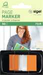 SIGEL HN494 Z-Marker - orange - 75 g/m² - 50 Haftmarker