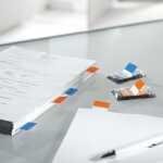 SIGEL HN494 Z-Marker - orange - 75 g/m² - 50 Haftmarker