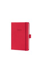 Sigel Wochenkalender Conceptum 2021 Hardcover red 176S. ca. A6