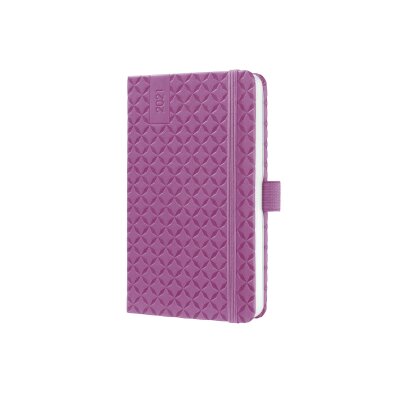 Sigel Wochenkalender Jolie 2021 Hardcover ca. A6 pink purple 174S.