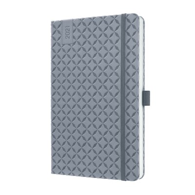 Sigel Wochenkalender Jolie 2021 Hardcover ca. A5 glacier grey 174S.