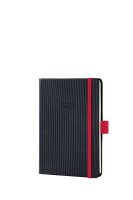 Sigel Wochenkalender Conceptum 2021 Hardcover black-red...