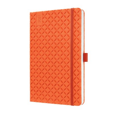 Sigel Wochenkalender Jolie 2021 Hardcover ca. A5 pumpkin orange 174S.