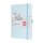 Sigel Wochenkalender Jolie 2021 Hardcover ca. A5 Blue Lace 174S.