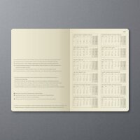 Sigel Wochenkalender Conceptum 2021 Softcover taupe 176S. ca. A6