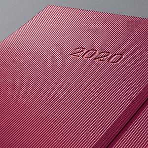 Wochenkalender Conceptum 2020 Hardcover rosewood red 176S. ca. A6