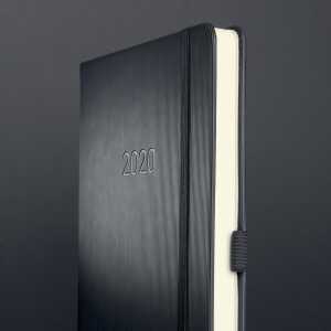 Wochenkalender Conceptum 2020 vertikales Layout black 192S. ca.A5