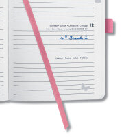 Sigel Wochenkalender Jolie 2020 Hardcover ca. A5 Pink Scribble 174S.