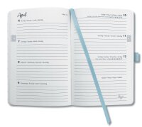 Sigel Wochenkalender Jolie 2020 Hardcover ca. A5 sky blue 174S.