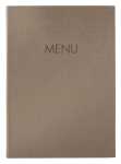 SIGEL SM210 Speisekarten-Mappe Gummi-Bindung - A4 - beige