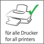 Motiv-Papier - Eukalyptuszweige - grün/braun - 100 g/m² - A4 100 Blatt
