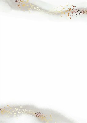 SIGEL DP625 Motiv-Papier - Aquarell - gold/beige - 90 g/m² - A4 - 100 Blatt