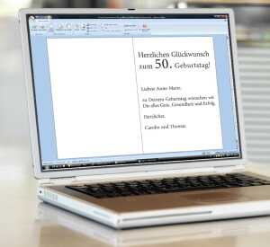 Sigel Geburtstagskarte A6(A5) 300g DS617