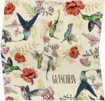 Gutschein-Karten - Hummingbirds and DIN lang - 10 Karten + Umschläge