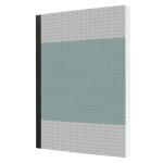 SIGEL Notizbuch - kariert - ca. A5 - blau - Softcover -...