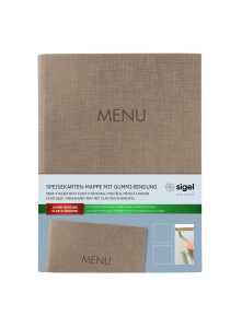 Sigel Speisekarten-Mappe Gummi-Bindung SM211
