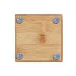SIGEL Stifteköcher Eyestyle - beige - 9,20 x 10,60 x 9,20 cm - Bambus