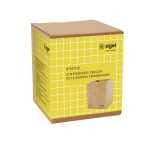 SIGEL Stifteköcher Eyestyle - beige - 9,20 x 10,60 x 9,20 cm - Bambus