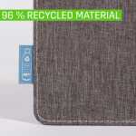 Mauspad Eyestyle - hellblau/dunkelgrau - 25 x 0,70 x 20 cm