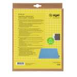 Mauspad Eyestyle - hellblau/dunkelgrau - 25 x 0,70 x 20 cm