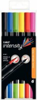 Bic Fasermaler Intensity Dual Brush Pinsel+Spitze f.sort...