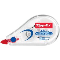 Bic Korrekturroller Mini Pocket Mouse 5mmx6m Einweg...