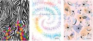 Herlitz Notizbuch A5 80 Blatt kariert 3 Motive sortiert