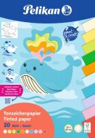 Herlitz Tonzeichenpapierblock 23x33 cm 20 Blatt Summer