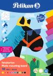 Herlitz Fotokarton 23 x 33 cm 10 Blatt farbig sortiert