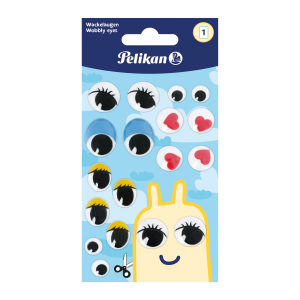 Herlitz Sticker Wackelaugen bunt