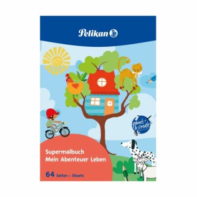 Herlitz Supermalbuch SMB A4 64 Seiten FSC