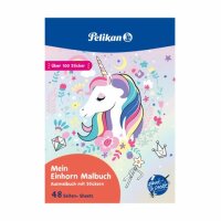 Herlitz Malbuch mit Stickern MBmS 48 Seiten