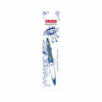 Herlitz Kugelschreiber my.pen blau/weiß