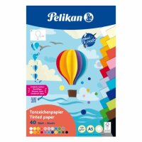 Herlitz Tonzeichenpapierblock A5 40 Blatt Mix