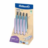 Pelikan Display Twist eco R457 12 Roller farbig sortiert...