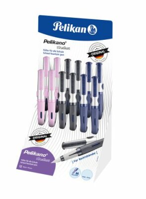 Pelikan o P480 structure M 12 Füllhalter farbig sortiert