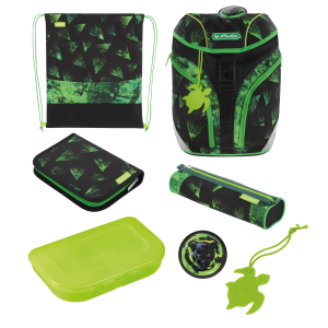 Herlitz Grundschulrucksack SoftLight Plus Greenline Explorer