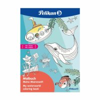 Herlitz Malbuch Blue Sea mit Stickern MBmS 48 Seiten FSC