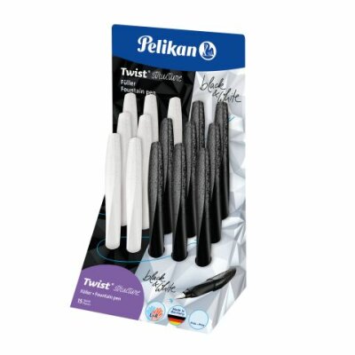 Pelikan Füllhalter Twist structure P457 M farbig sortiert