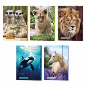 Herlitz Sammelmappe SM3 A3 Tiere sortiert