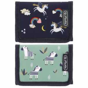 Herlitz Geldbörse Zebra Unicorn Mix Motive sortiert